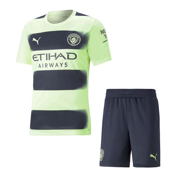 Trikot Manchester City Ausweich Kinder 2022-23